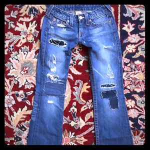 NWOT TRUE RELIGION BOBBY PATCHWORK💥NOT FIR SALE💥